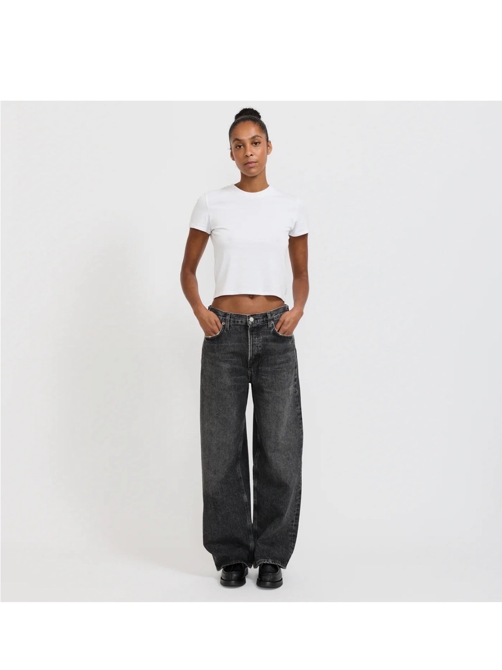 Agolde low slung baggy jeans, size 23